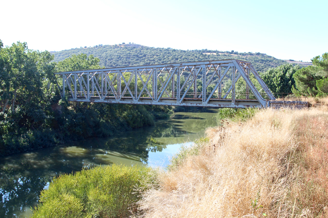 Puente Ferrocarril El Empecinado (Línea Valladolid - Ariza km. 66)